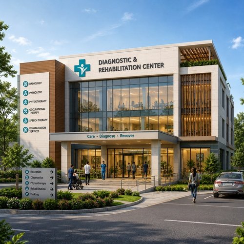 Diagnostic Lab & AYUSH Wellness Institute Plot